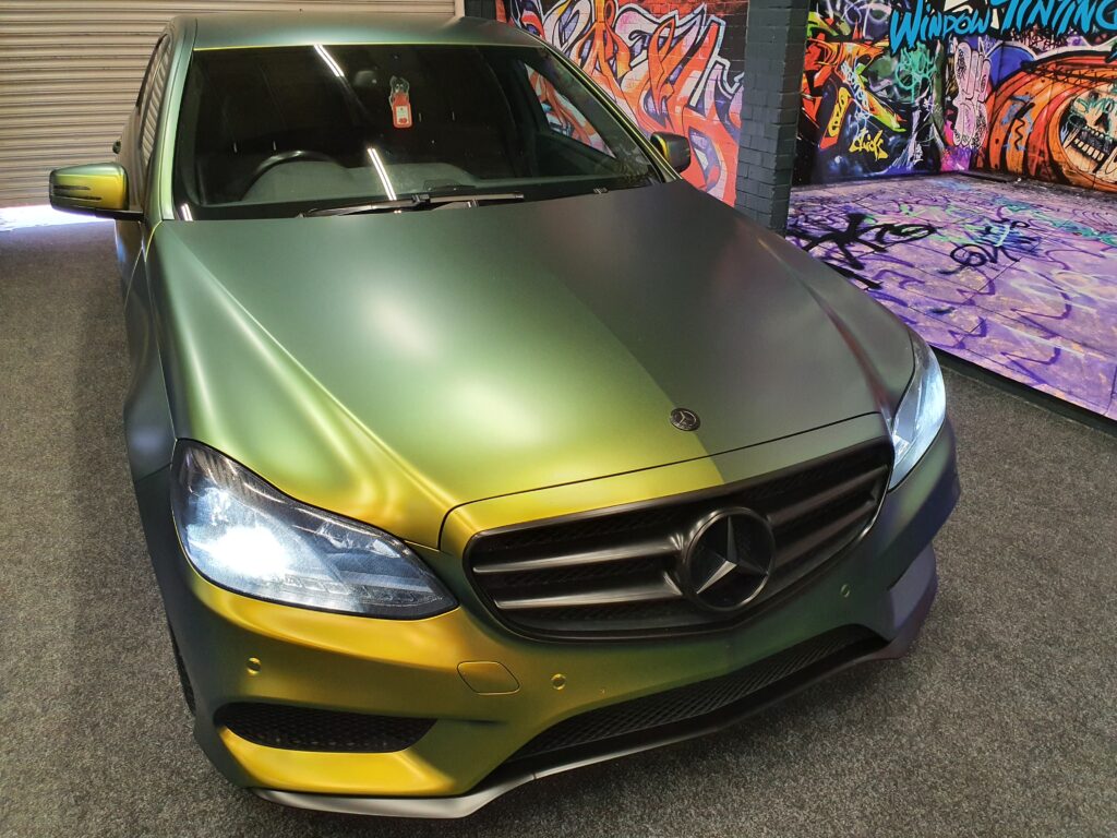 full car wrap with chrome delete middlesbrough