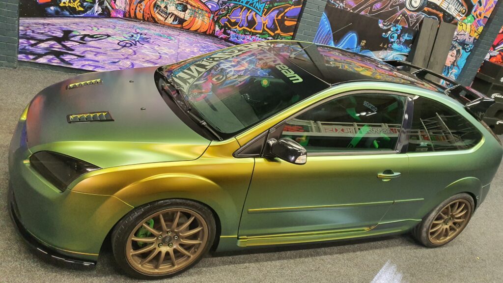 ford focus wrapped vehicle wrapping middlesbrough
