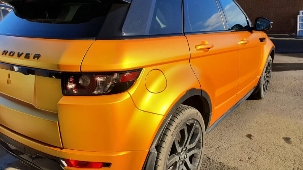 Range Rover orange rear lights tint Middlesbrough headlight tint UK