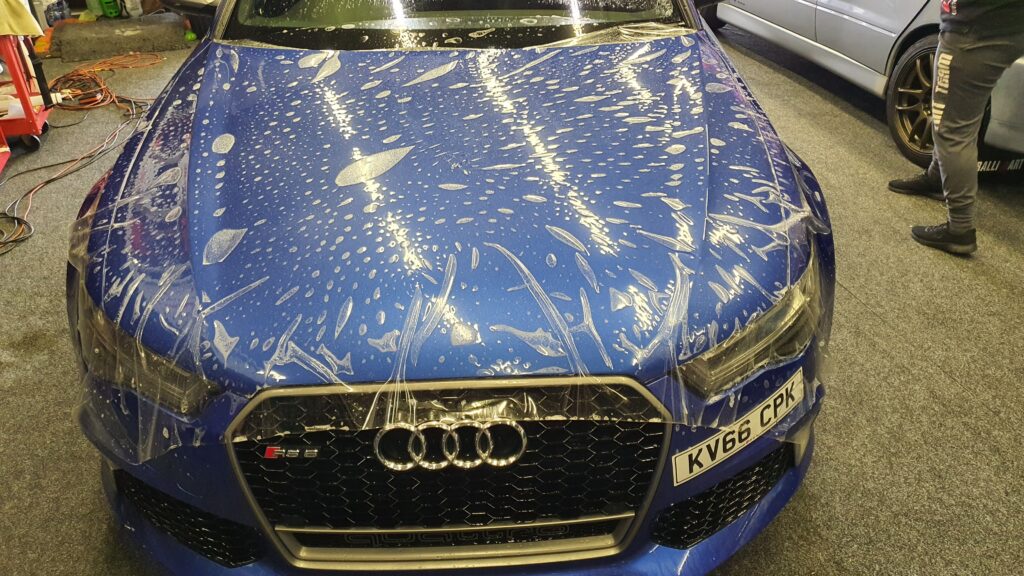 Audi RS6 bonnet ppf midlesbrough 