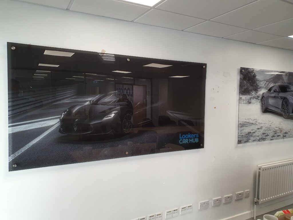 printed and fitted on acrylic on to wall wall graphics middlesbrough