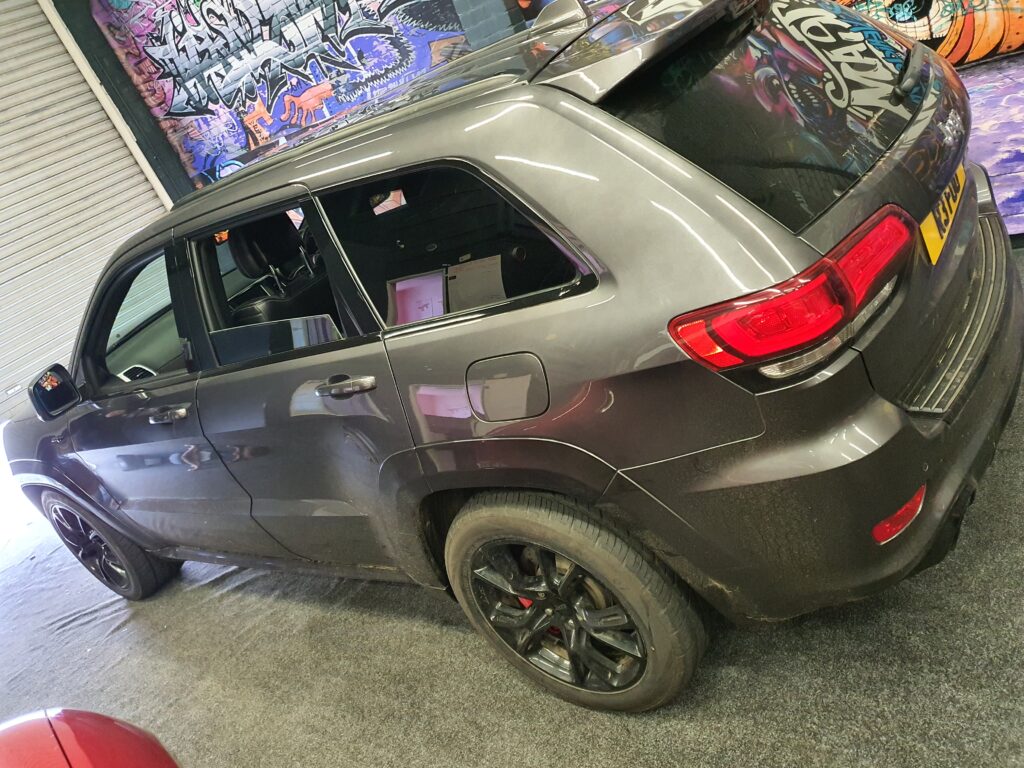 Jeep rear end car windows tinting middlesbrough