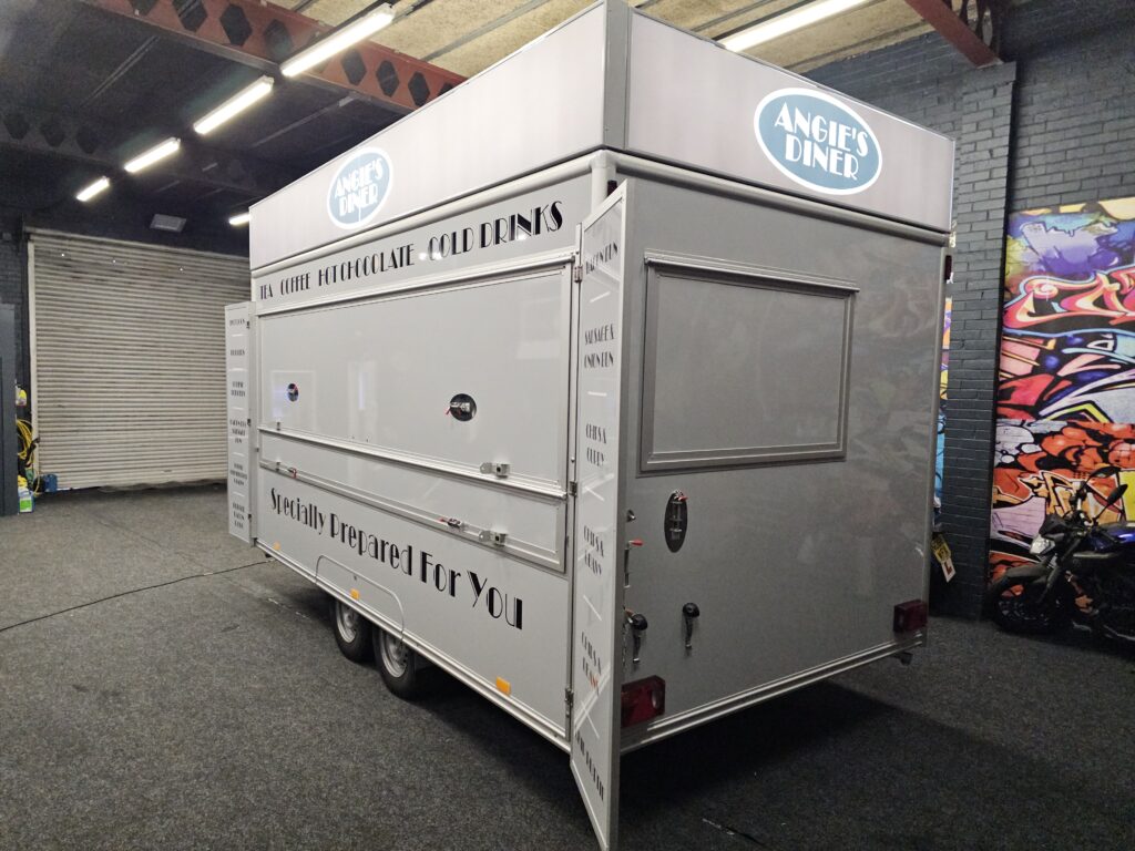 burger van digital prints wrap