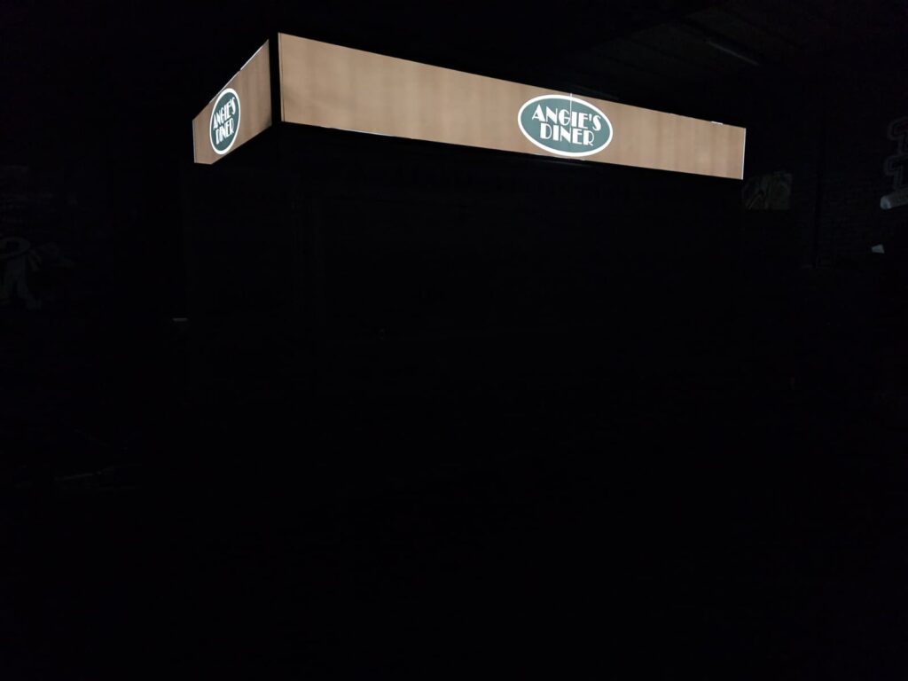 Light box lettering business signs Middlesbrough shop sign design