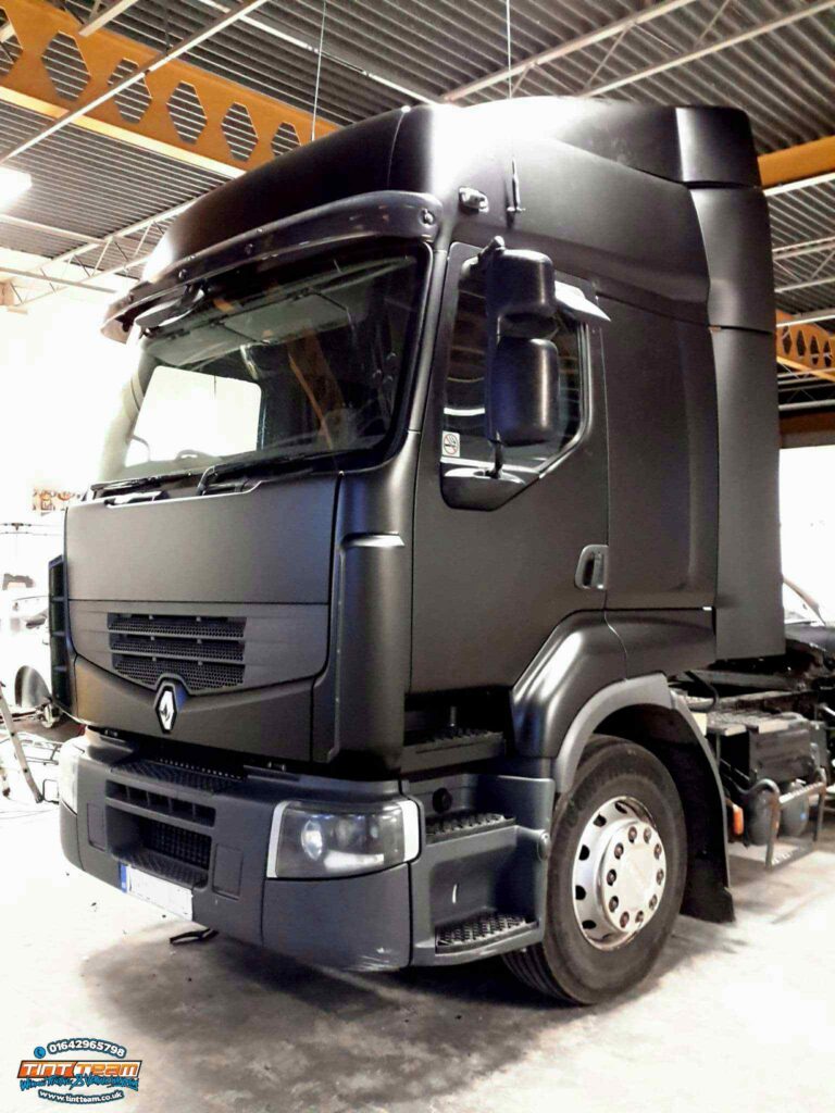 Truck wrapping Middlesbrough lorry graphics branding Tint Team