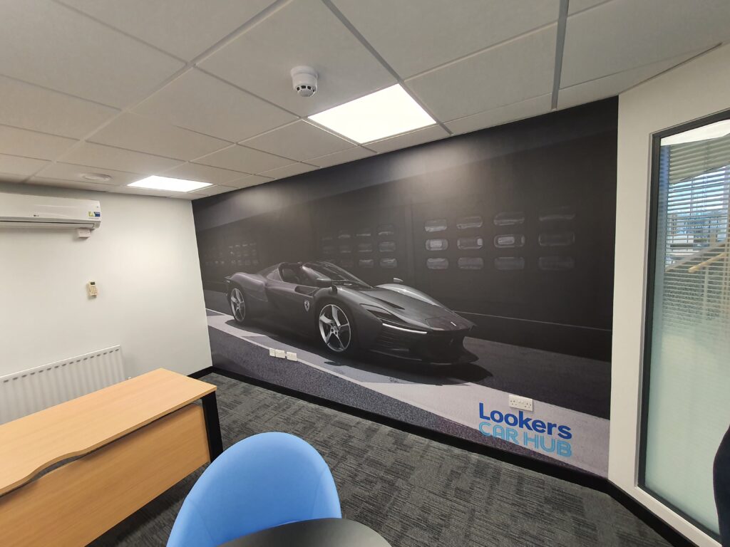 Wall graphics Middlesbrough interior wall branding graphics Tint Team
